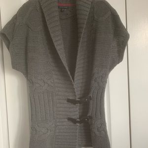 Tommy Hilfiger size small charcoal grey sweater vest